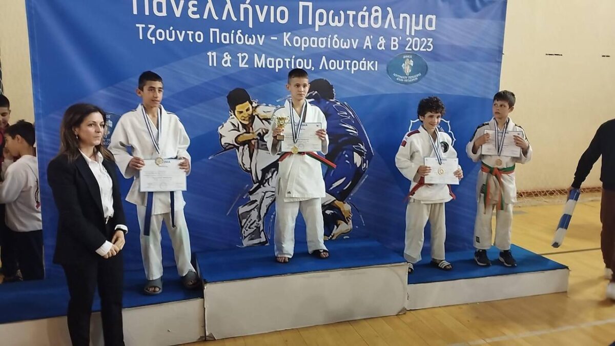 Πρωταθλητής Ελλάδας στο Τζούντο ο Α.Σ. Sakura Κατερίνης