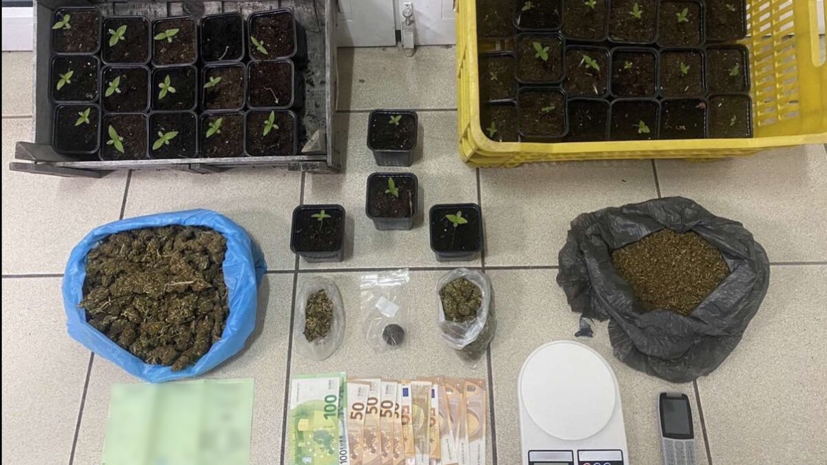 Πιερία: Αυτά τα ναρκωτικά βρέθηκαν στην κατοχή ενός άνδρα