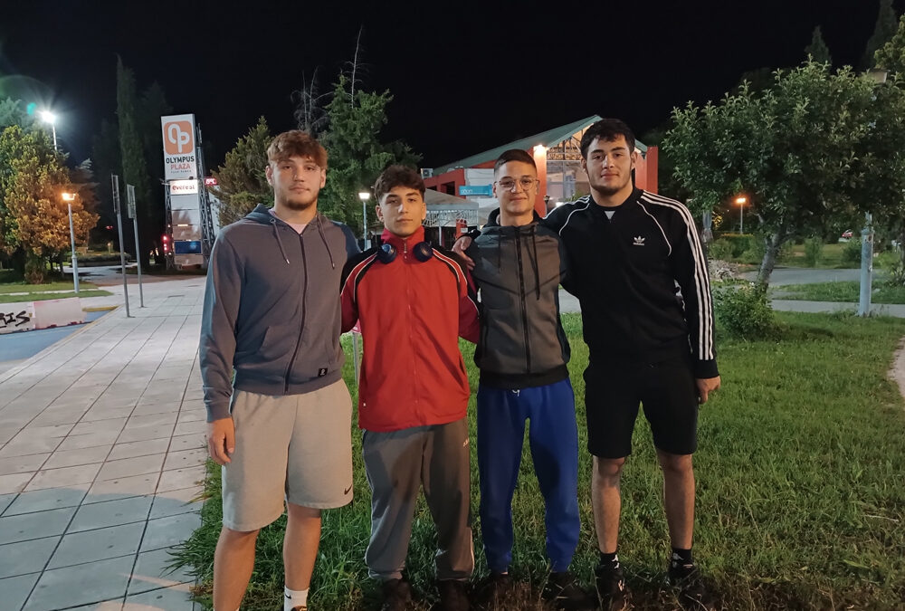 Στην Ρουμανία για προετοιμασία οι Πρωταθλητές του Αρχέλαου Κατερίνης με την Εθνική ομάδα Πάλης