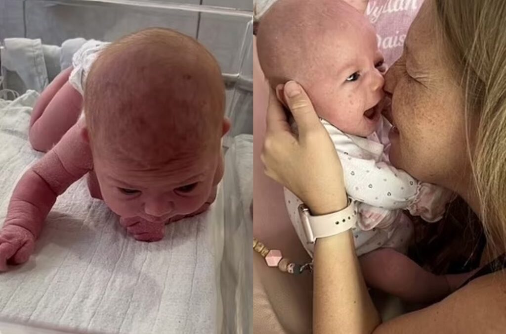 Νεογέννητο μωρό… θαύμα: Είναι τριών ημερών και συμπεριφέρεται σαν τριών μηνών