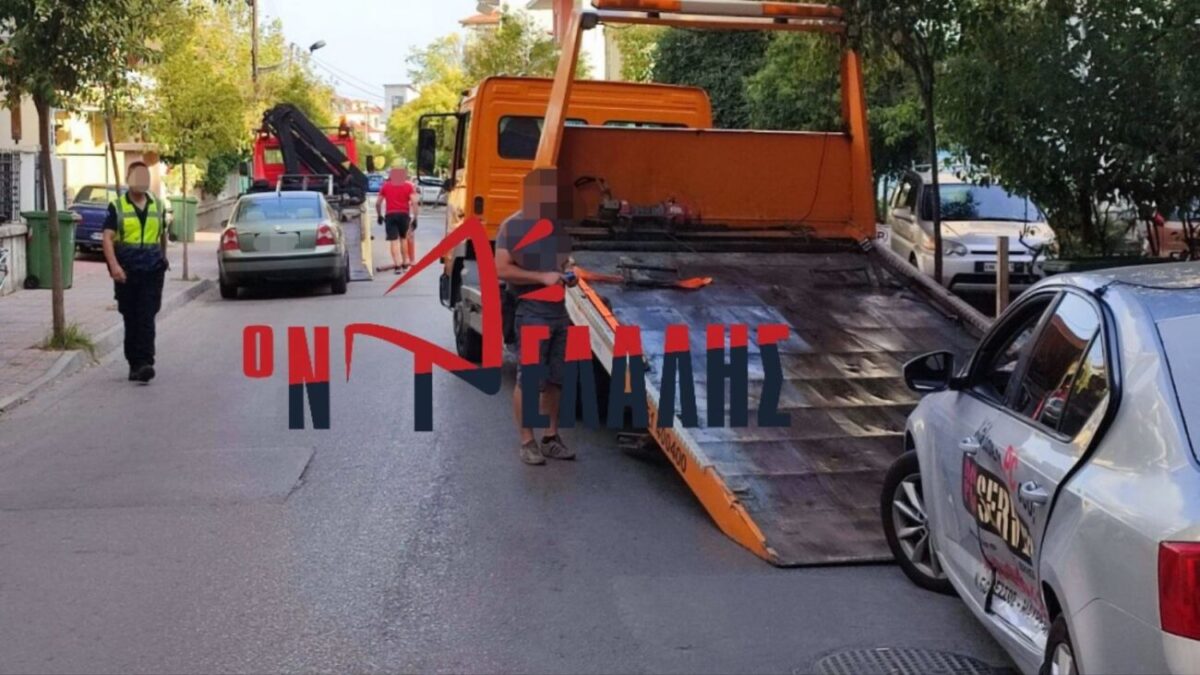 Κατερίνη: Τροχαίο ατύχημα στη διασταύρωση των οδών Μαρτίου και Τ.   Τερζοπούλου {ΕΙΚΟΝΕΣ & ΒΙΝΤΕΟ}