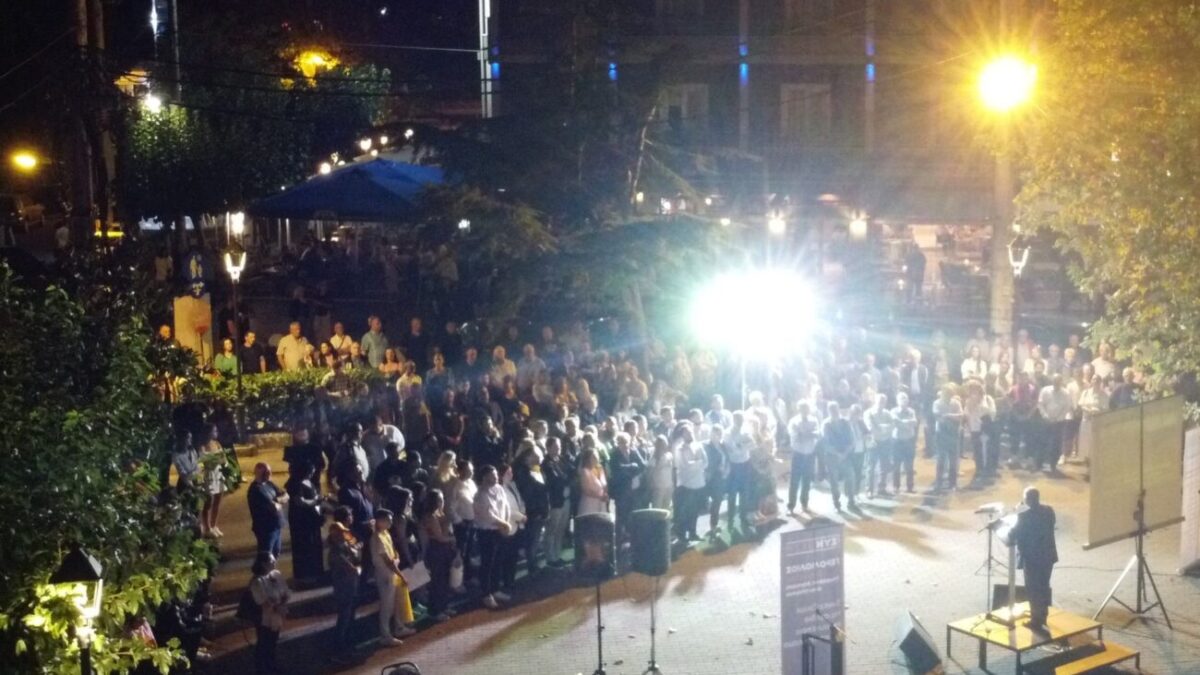 ΣΥΝΘΕΣΗ: Σε κατάμεστες πλατείες & καφενεία συνεχίζει την προεκλογική του εκστρατεία ο υποψήφιος δήμαρχος Βαγγέλης Γερολιόλιος