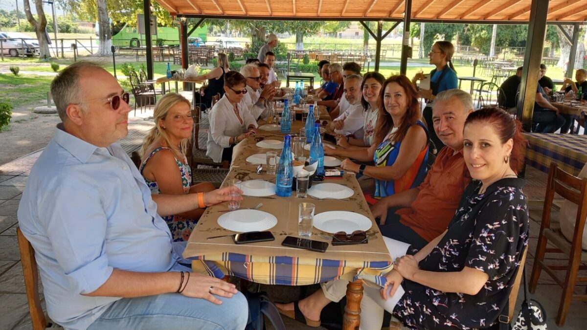 ΟΡ.ΦΕ.Ο.: Η φιλοξενία, η ξενάγηση – ενημέρωση & το ευχαριστήριο γεύμα  στους δημοσιογράφους των Μ.Μ.Ε. Θεσσαλονίκης και Πιερίας