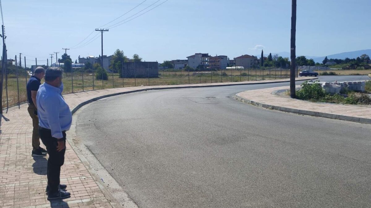 Δήμος Κατερίνης: Νέα πεζοδρόμια στο Α’ Δημοτικό Αθλητικό Κέντρο