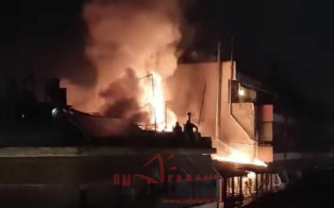 Κατερίνη: Ολοσχερώς καταστράφηκε διαμέρισμα από φωτιά {ΕΙΚΟΝΕΣ & ΒΙΝΤΕΟ}