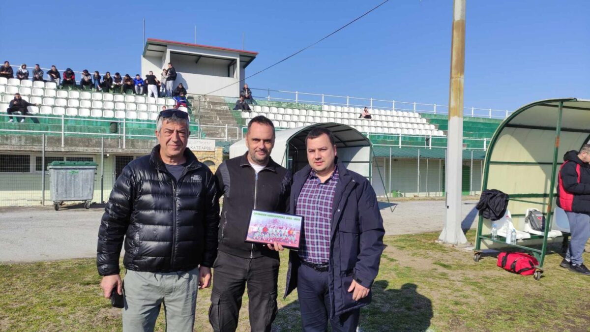 Η Ακαδημία ποδοσφαίρου Όλυμπος Λεπτοκαρυάς τίμησε τη μνήμη του Ηλία Σελιώνη