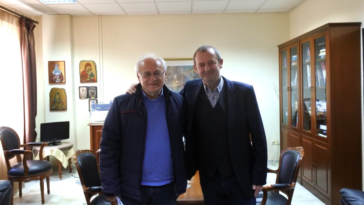 Συνάντηση του προέδρου του Επιμελητηρίου Ηλία Χατζηχριστοδούλου με τη διοίκηση του ΟΡ.ΦΕ.Ο