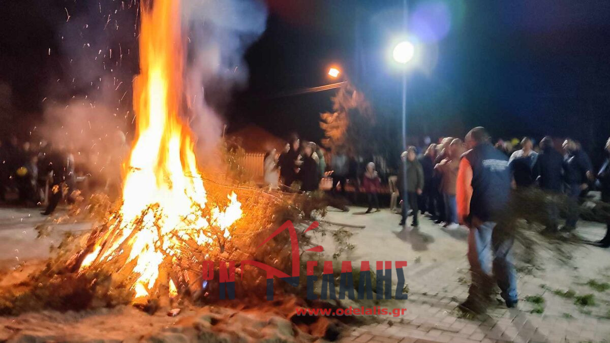 Το κάψιμο των κέδρων σε Καστανιά και Παλιόστανη