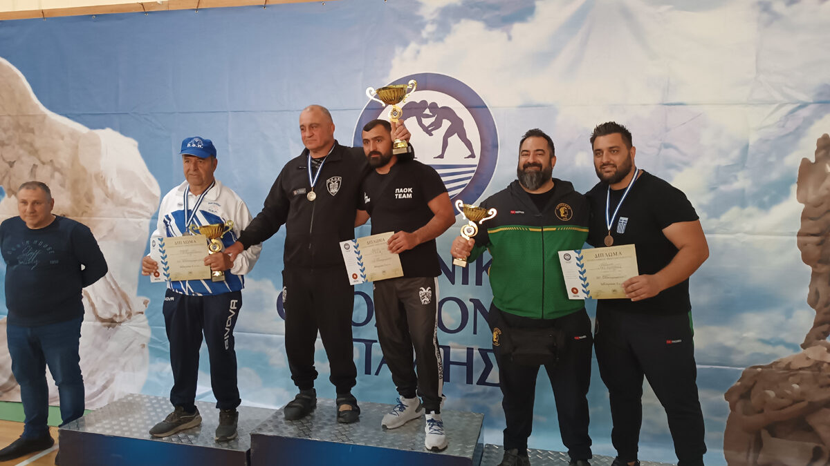 3ος Πρωταθλητής Ελλάδας στην κατηγορία Παίδων ο Αρχέλαος Κατερίνης