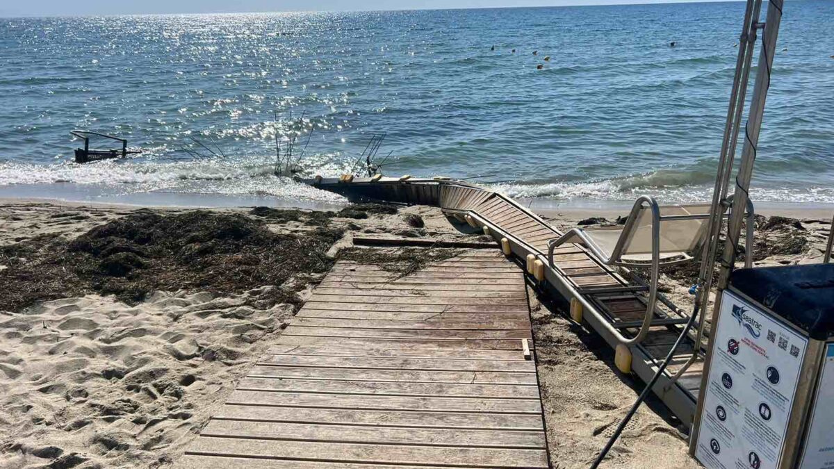 Παραλία Κατερίνης: Σημαντικές ζημιές στα SEATRAC λόγω έντονου κυματισμού