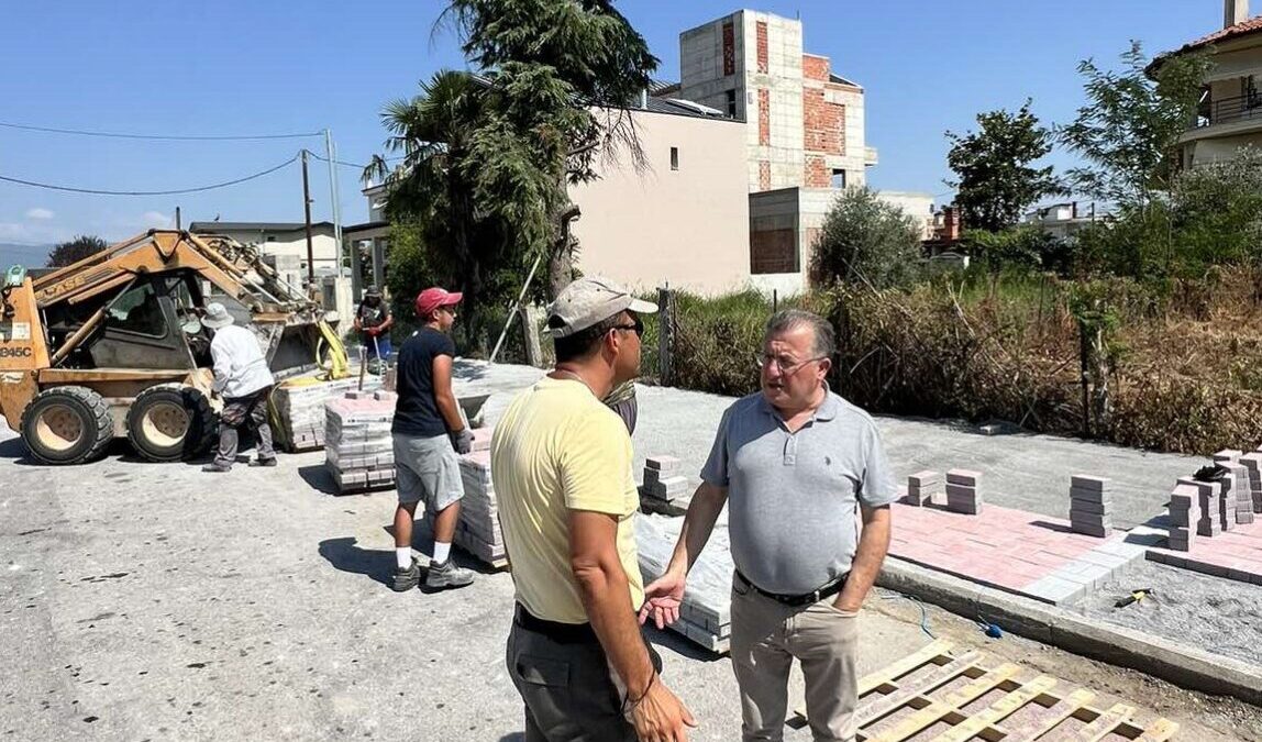 Δήμος Κατερίνης: Κατασκευή πεζοδρομίων στην επέκταση Πολεοδομικής Ενότητας Ευαγγελικών