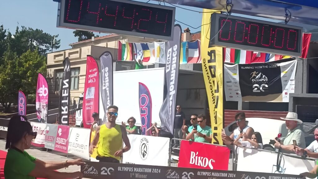 Βασίλης Μπαλαμώτης, πρώτος νικητής Olympus Marathon 44km