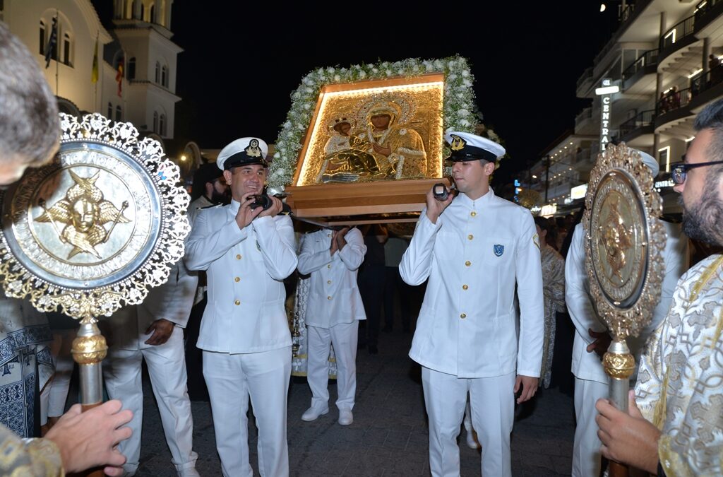 Πάνδημες Θεομητορικές Λιτανείες στην Παραλία Κατερίνης & στον Πλαταμώνα