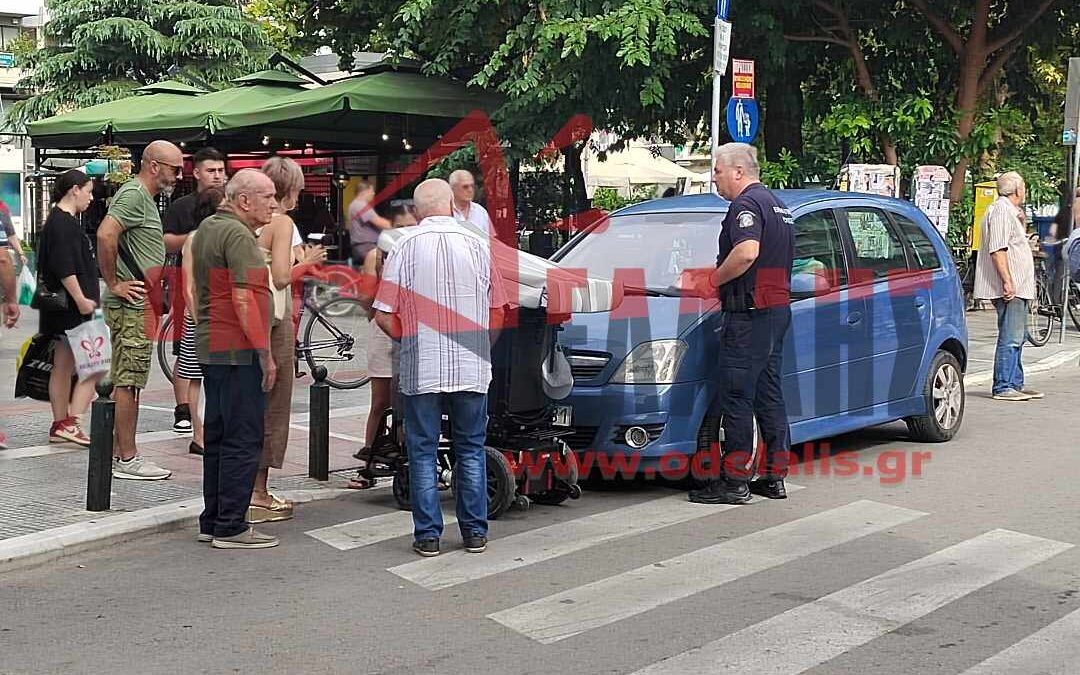 Κατερίνη: Οδηγός πάρκαρε σε ράμπα ΑμεΑ, παγιδεύοντας άτομο με αναπηρία