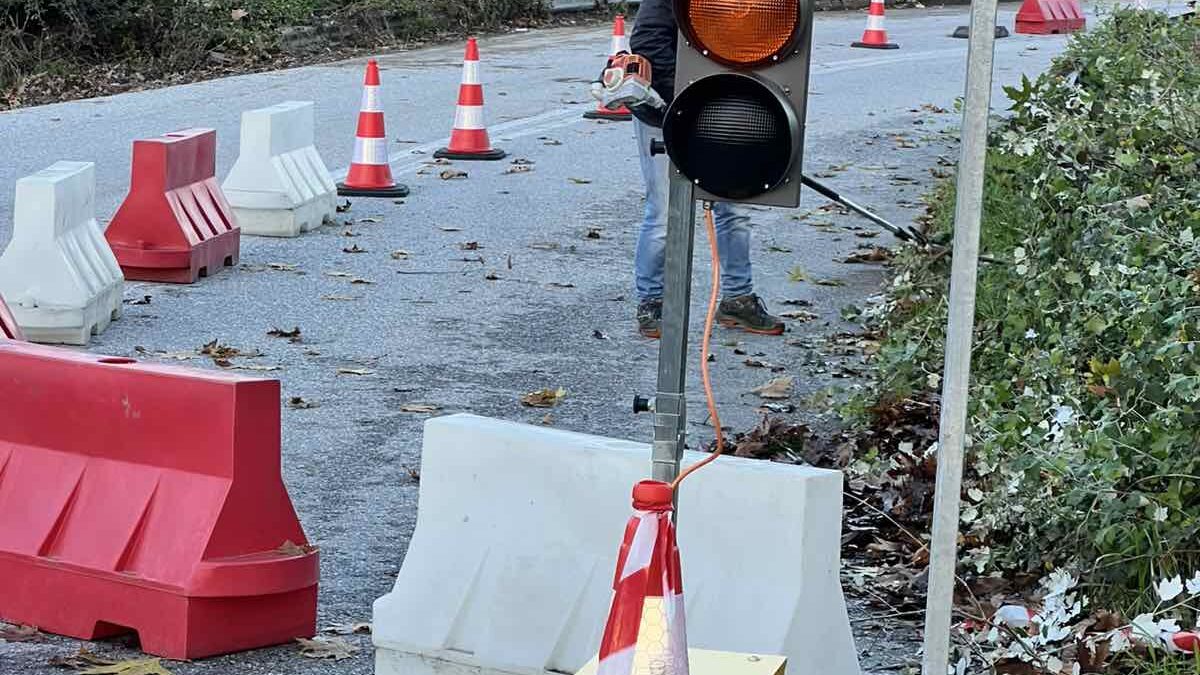 Δόθηκε στην κυκλοφορία τμήμα της γέφυρας Λόφου – Ράχης