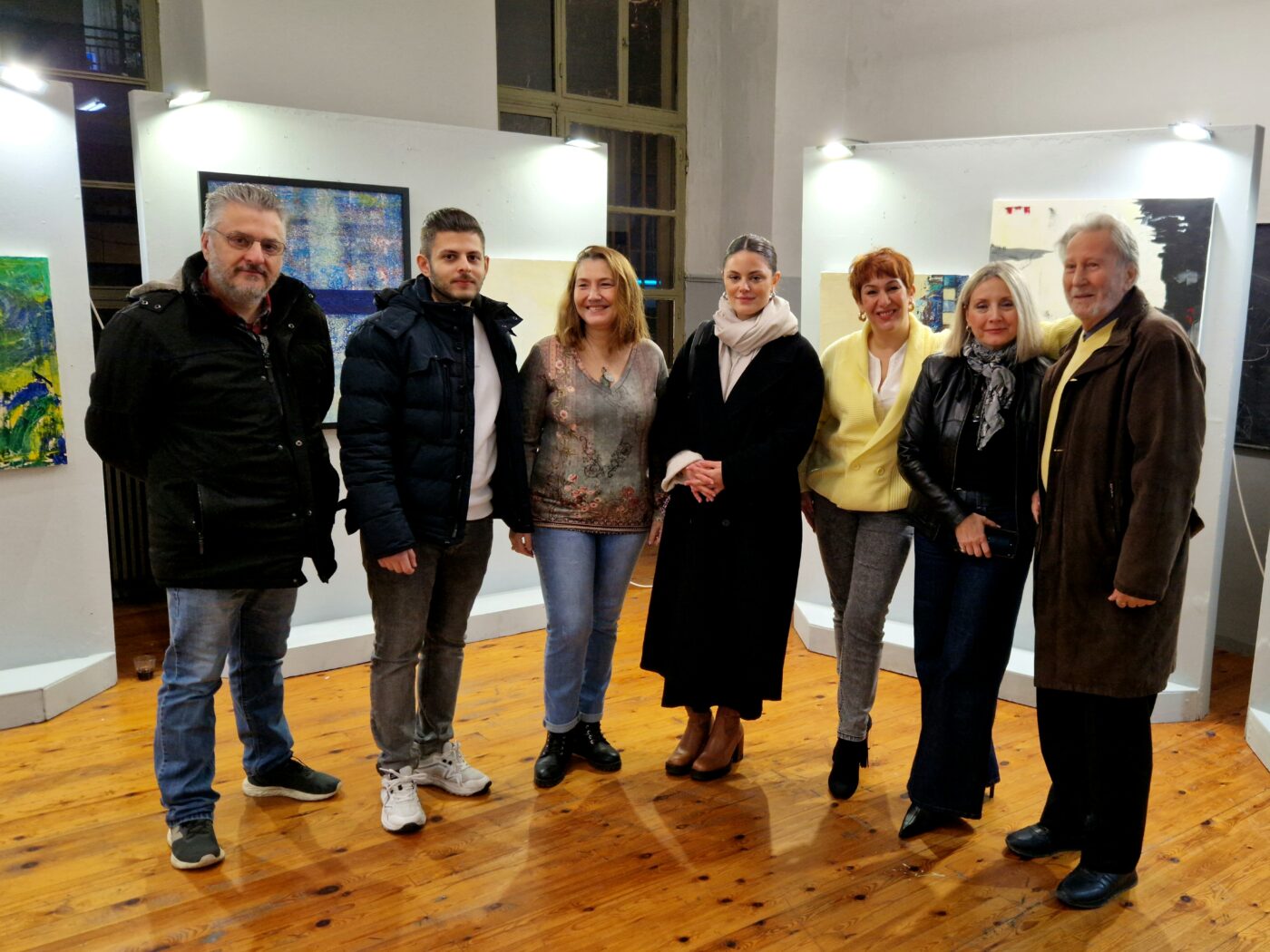 Κατερίνη: Εγκαινιάσθηκε η ατομική έκθεση ζωγραφικής του Dieter Vorkoetter