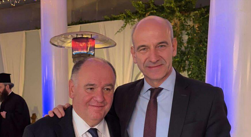 Στην Φλώρινα ο Φ. Μπαραλιάκος – Στην κοπή της βασιλόπιτας του Βουλευτή Σταύρου Παπασωτηρίου