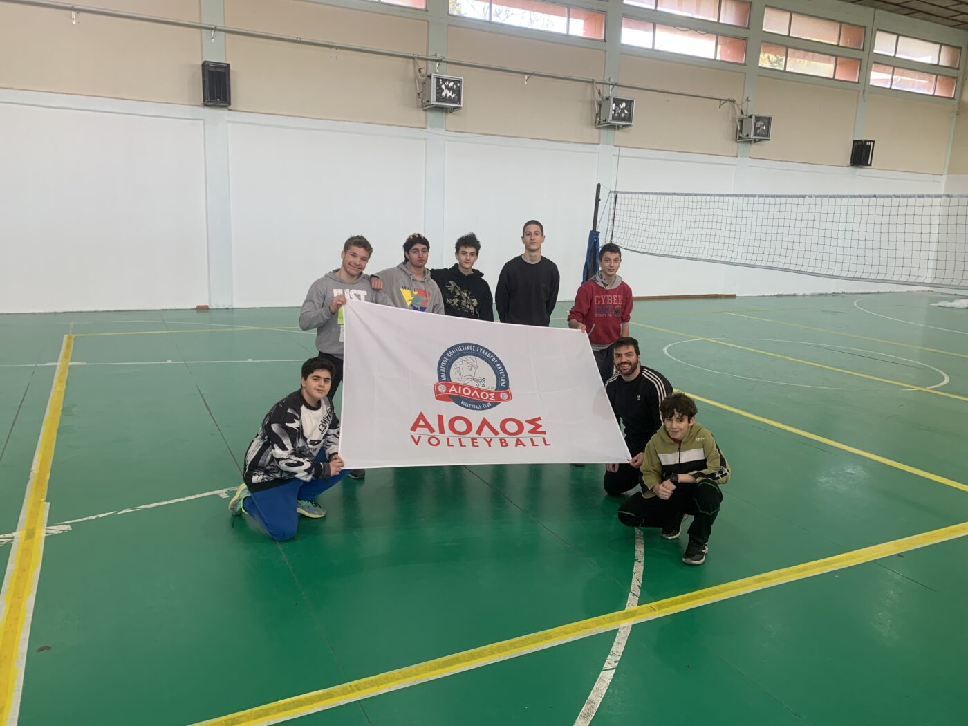 Αίολος Κατερίνης – 2ο Σχολικό Συγκρότημα: Συνεργασία & προσφορά για την αναβάθμιση του γυμναστηρίου