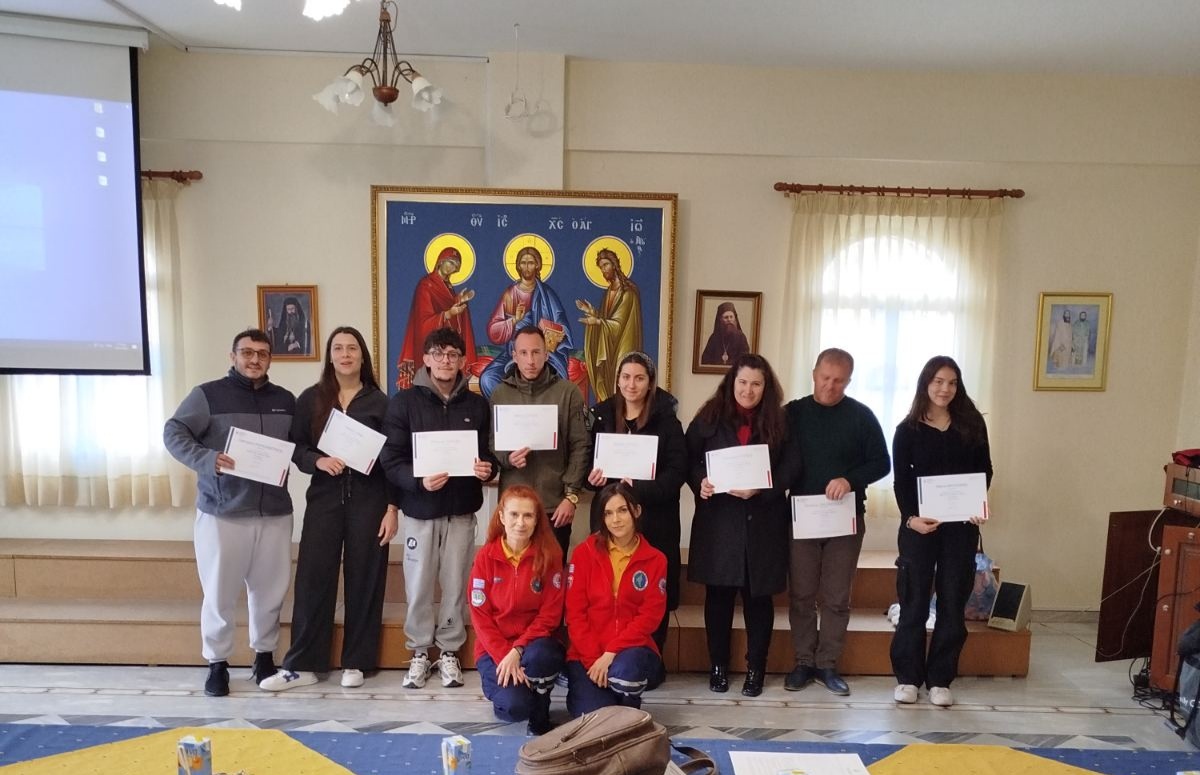 Πιστοποίηση BLS, Βασική υποστήριξη της ζωής στο Λόφο Πιερίας από τη Διασωστική Ομάδα Πιερίας   