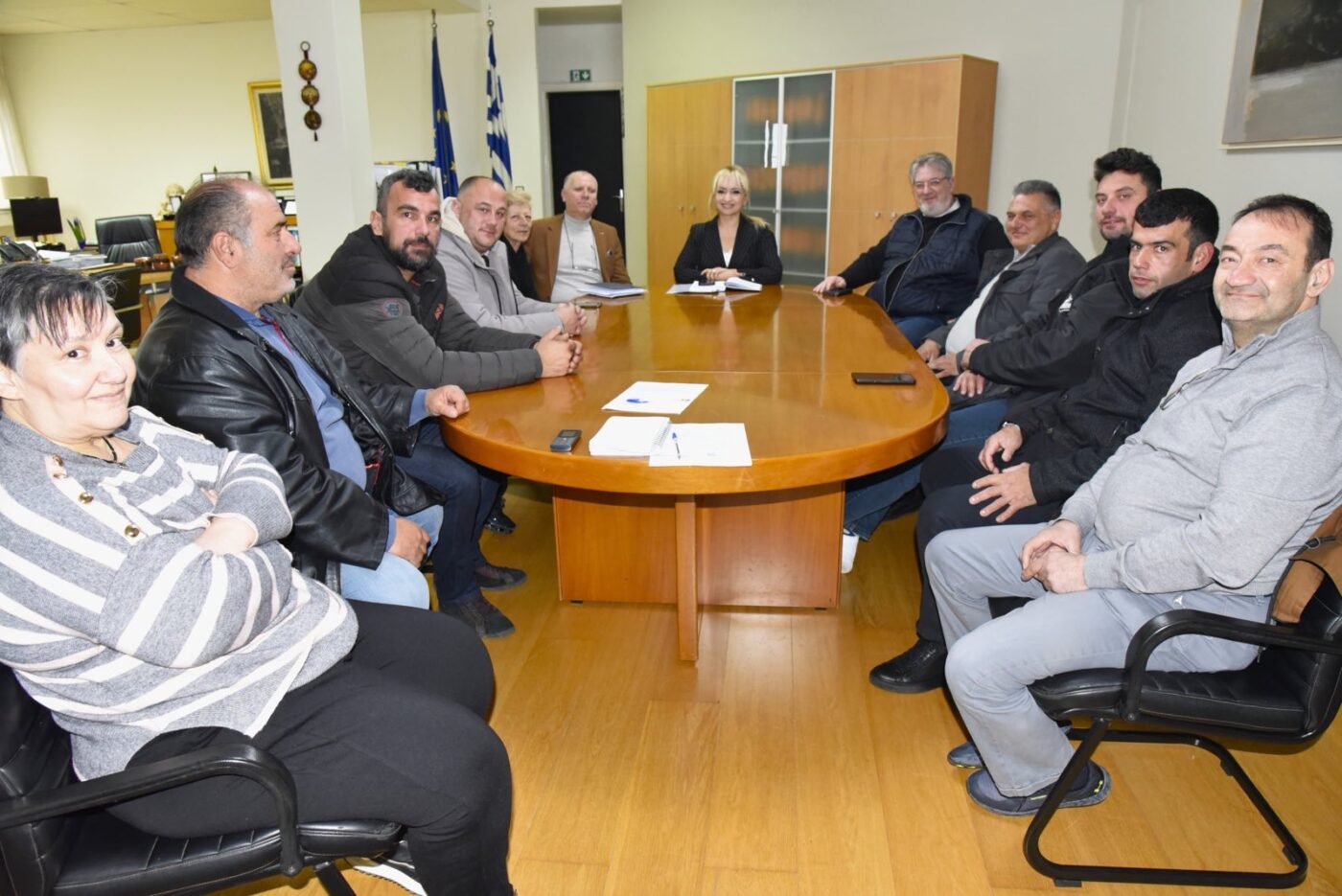 Συνάντηση της Αντιπεριφερειάρχη Πιερίας με τους Αλιευτικούς Συλλόγους της περιοχής μας