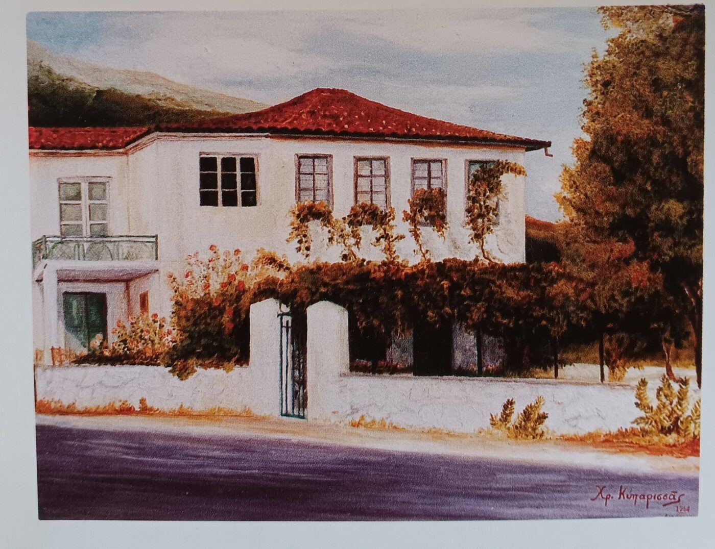 Το παλιό Λιτόχωρο μέσα από τους πίνακες του Χρήστου Κυπαρισσά (με αφορμή την 147η επέτειο της Επανάστασης του Ολύμπου)