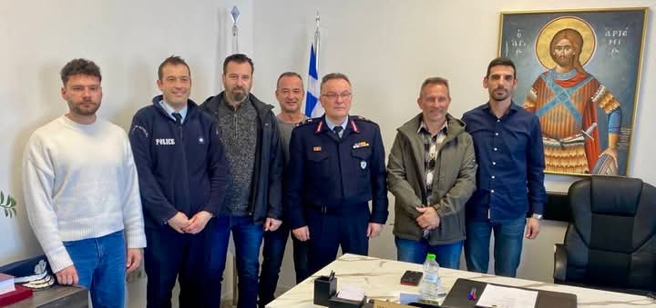 Συνάντηση Ένωσης Αστυνομικών Πιερίας με τον Περιφερειακό Αστυνομικό Διευθυντή