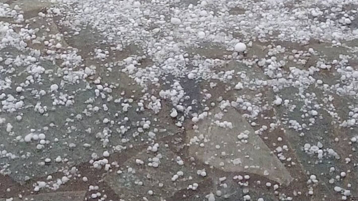 Χαλαζόπτωση στη βόρεια Πιερία – Τι δείχνουν οι πρώτες εκτιμήσεις του ΕΛΓΑ