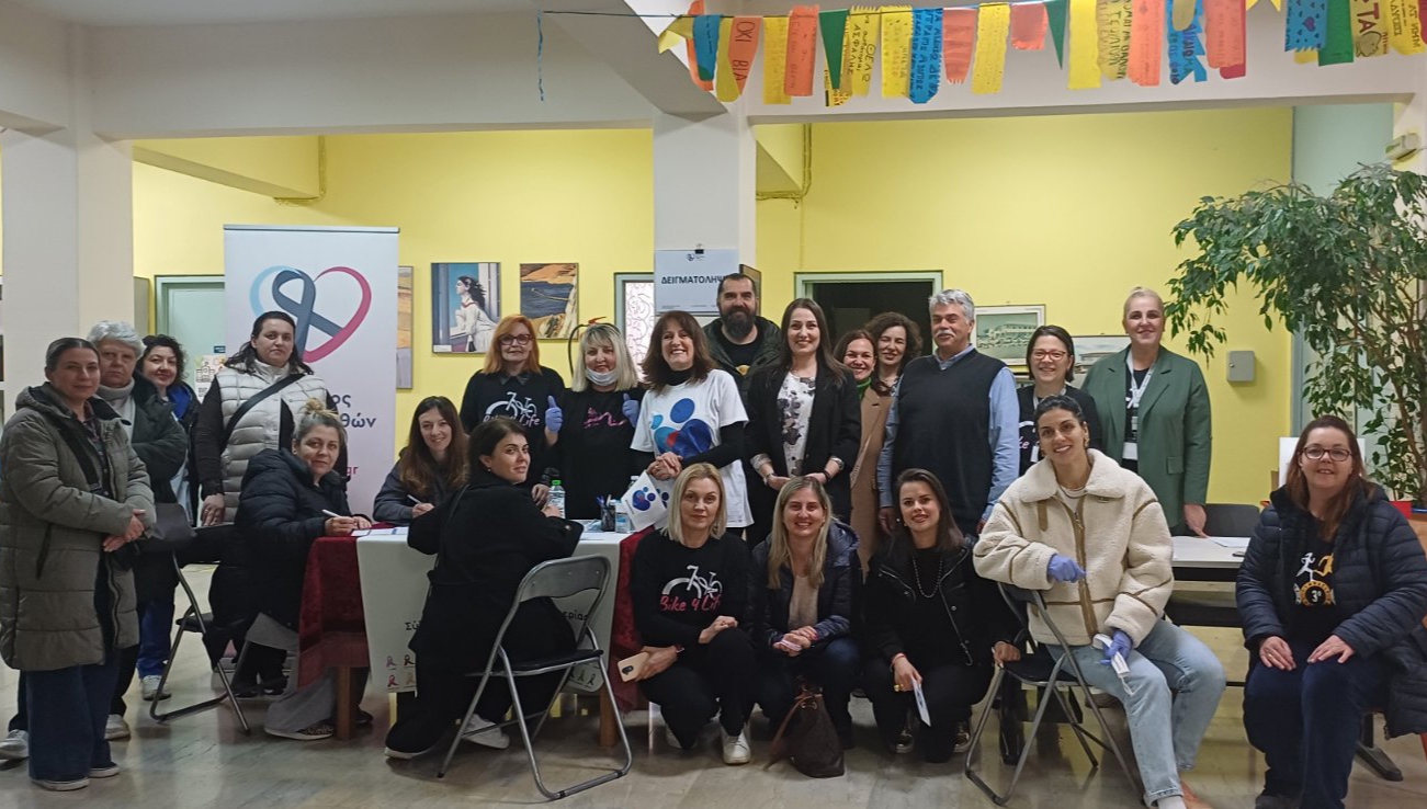 Σύλλογος Καρκινοπαθών Πιερίας – Επιτυχημένη εκδήλωση εγγραφής εθελοντών δοτών μυελού των οστών