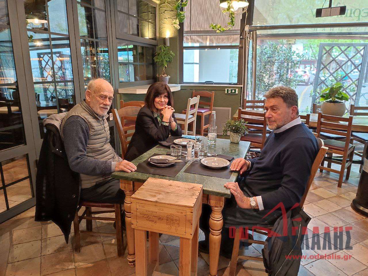 Ο Γιώργος Λιάνης στην Κατερίνη με… φίλους!