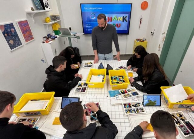 Διδακτική Επίσκεψη του 3ου Γυμνάσιου Κατερίνης στην Ακαδημία Ρομποτικής «Επινόησις»