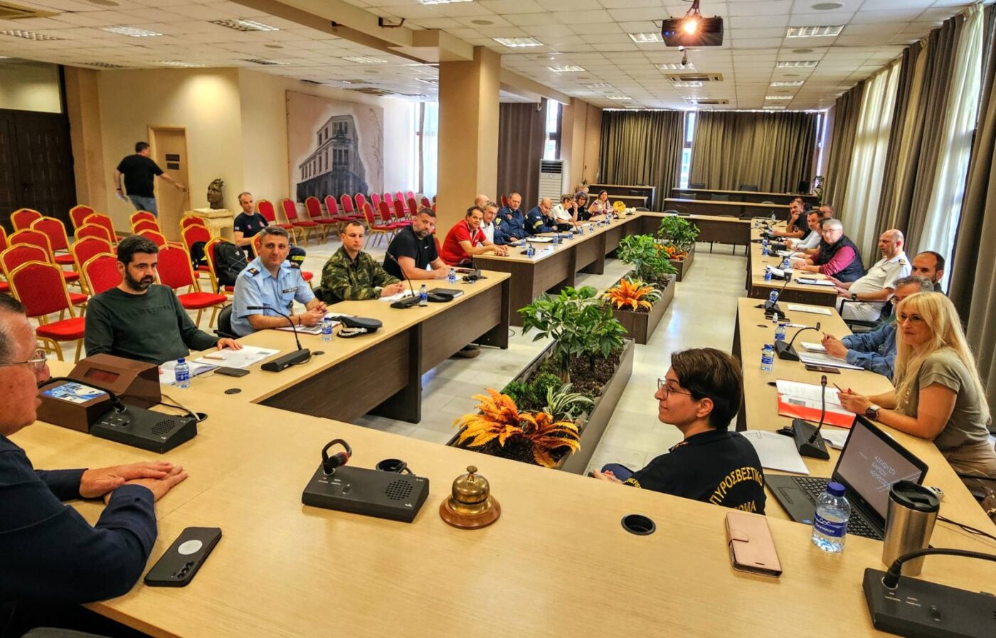 Δήμος Κατερίνης: Έμφαση στην πρόληψη και  ετοιμότητα στην άσκηση «ΘΥΡΣΟΣ 2025» για δασικές πυρκαγιές