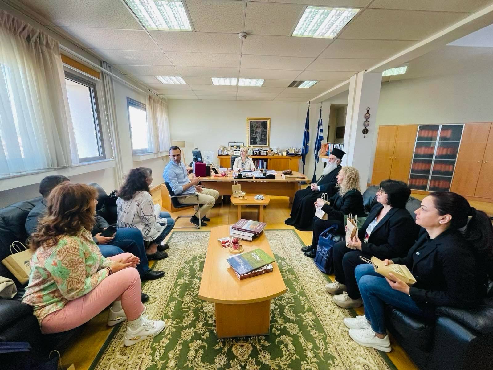 Επίσκεψη του δημάρχου της Byala Βουλγαρίας στην Αντιπεριφερειάρχη Πιερίας