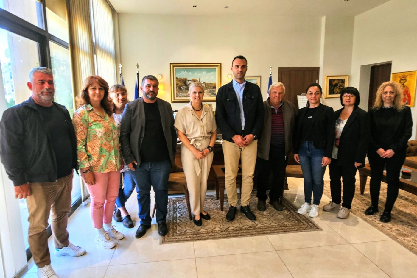 Δήμος Κατερίνης: Επίσκεψη Αντιπροσωπείας του Δήμου Μπιάλα Βουλγαρίας