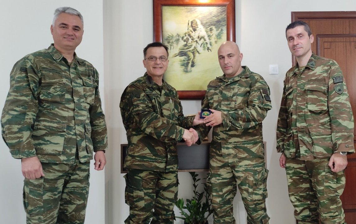 Η Ένωση Στρατιωτικών Πιερίας στον Ταξίαρχο Αθ. Τζήκα