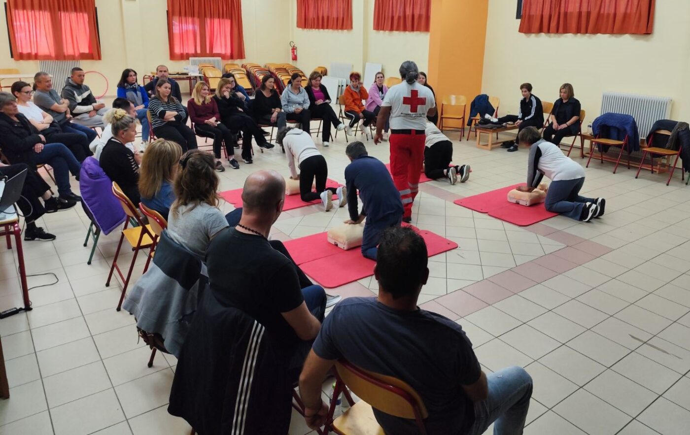 Εκπαιδευτικό Πρόγραμμα “BLS–ΑΝΑΝΗΠΤΗΣ” από τον Ερυθρό Σταυρό Κατερίνης