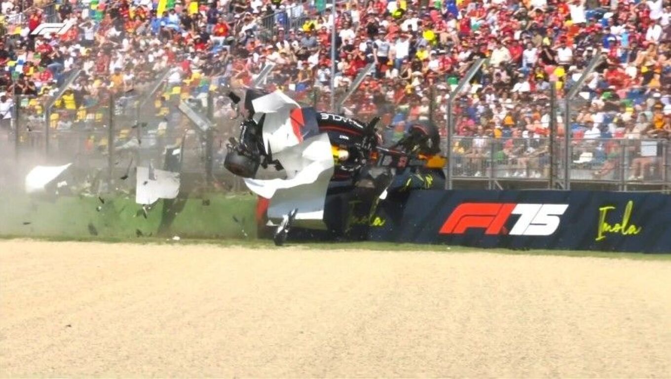 F1: Τρομακτικό ατύχημα στις κατατακτήριες δοκιμές στην Ίμολα