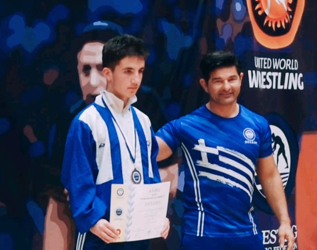 Διεθνές τουρνουά πάλης Achilleia | Χάλκινο για τον Οικονομόπουλο των Ολύμπιων Κατερίνης