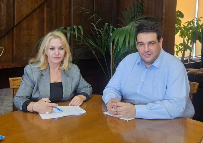 Άννα Μάνη – Παπαδημητρίου: Συνάντηση με τον Υπουργό Εσωτερικών Θοδωρή Λιβάνιο