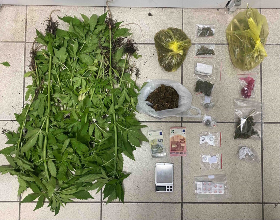 Πιερία | Συνελήφθησαν δύο άτομα για διακίνηση ναρκωτικών – Κατασχέθηκαν κάνναβη, δισκία και δενδρύλλια