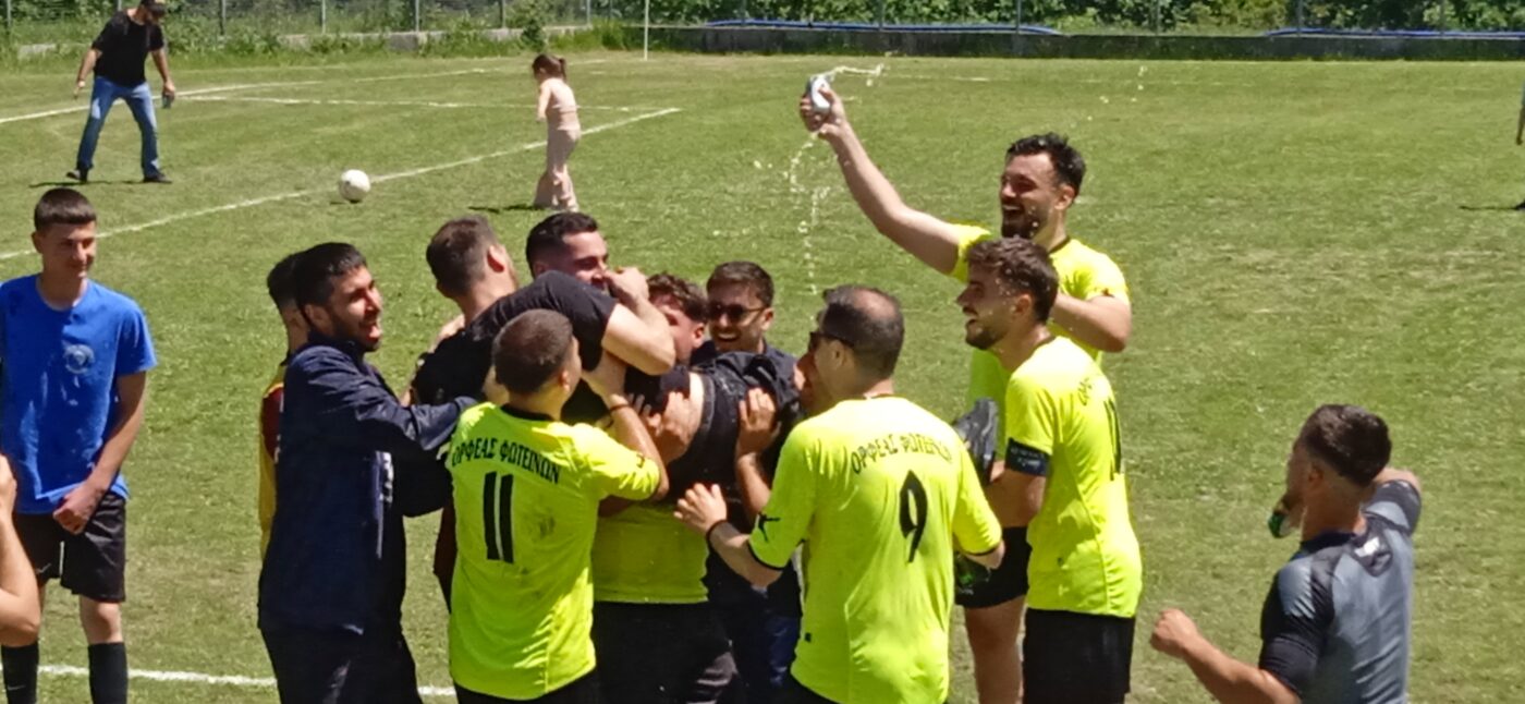 Φωτορεπορτάζ από τους πανηγυρισμούς του Ορφέα Φωτεινών για την άνοδο στην Β’  κατηγορία