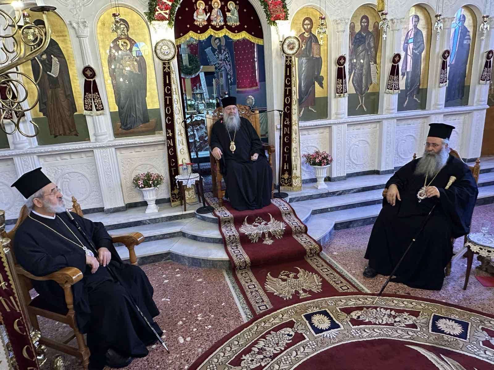 Ο Μητροπολίτης Λεμεσού Αθανάσιος σε Ιερατική Σύναξη της Μητρόπολης Κίτρους