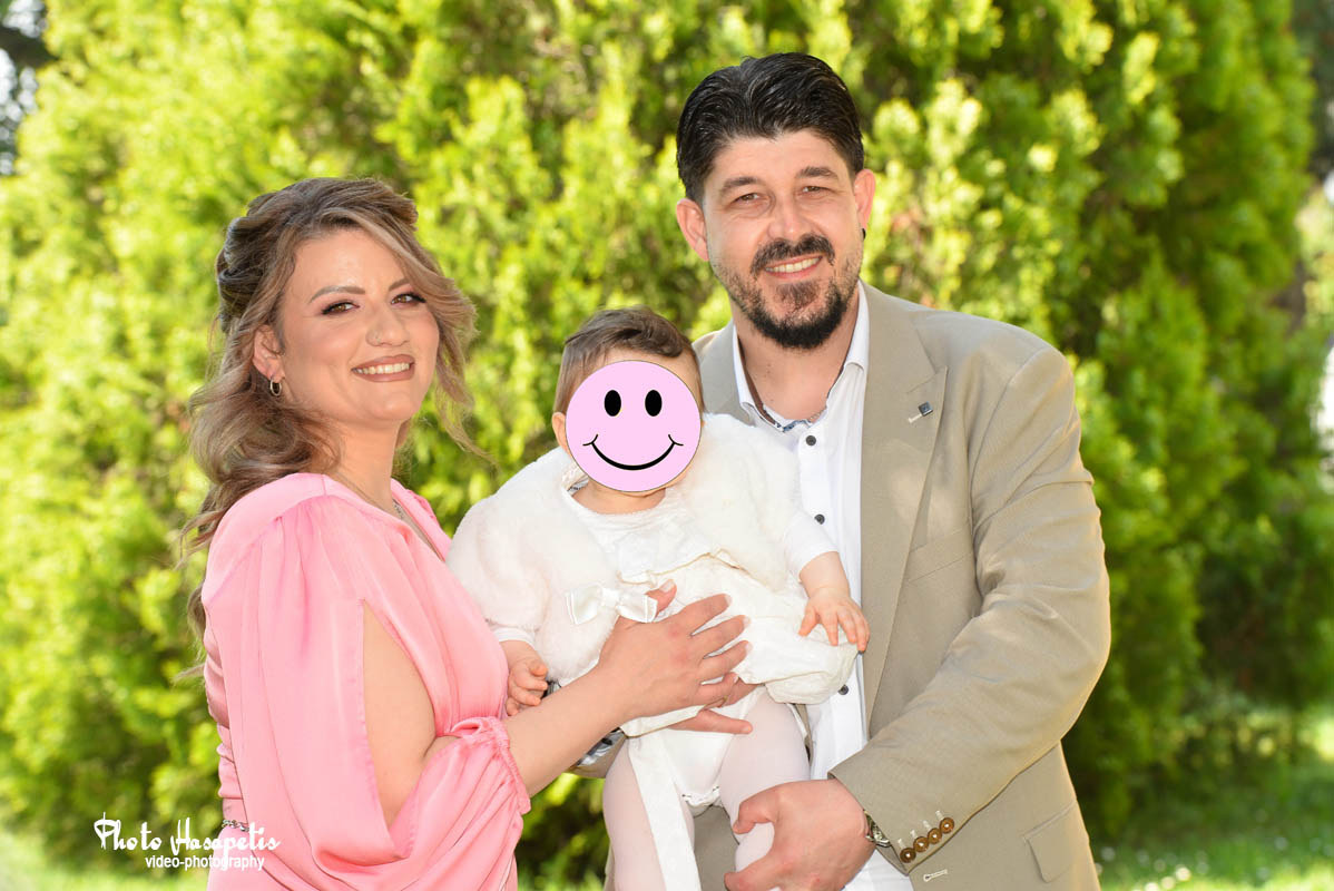 Η όμορφη βάπτιση της Νεκταρίας – Ιωάννας