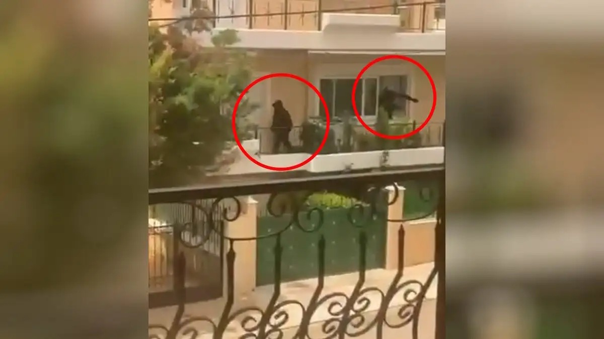 Νέα Κηφισιά: Κουκουλοφόροι “μπουκάρουν” σε σπίτι – βίντεο τη στιγμή που τους είδε ο γείτονας