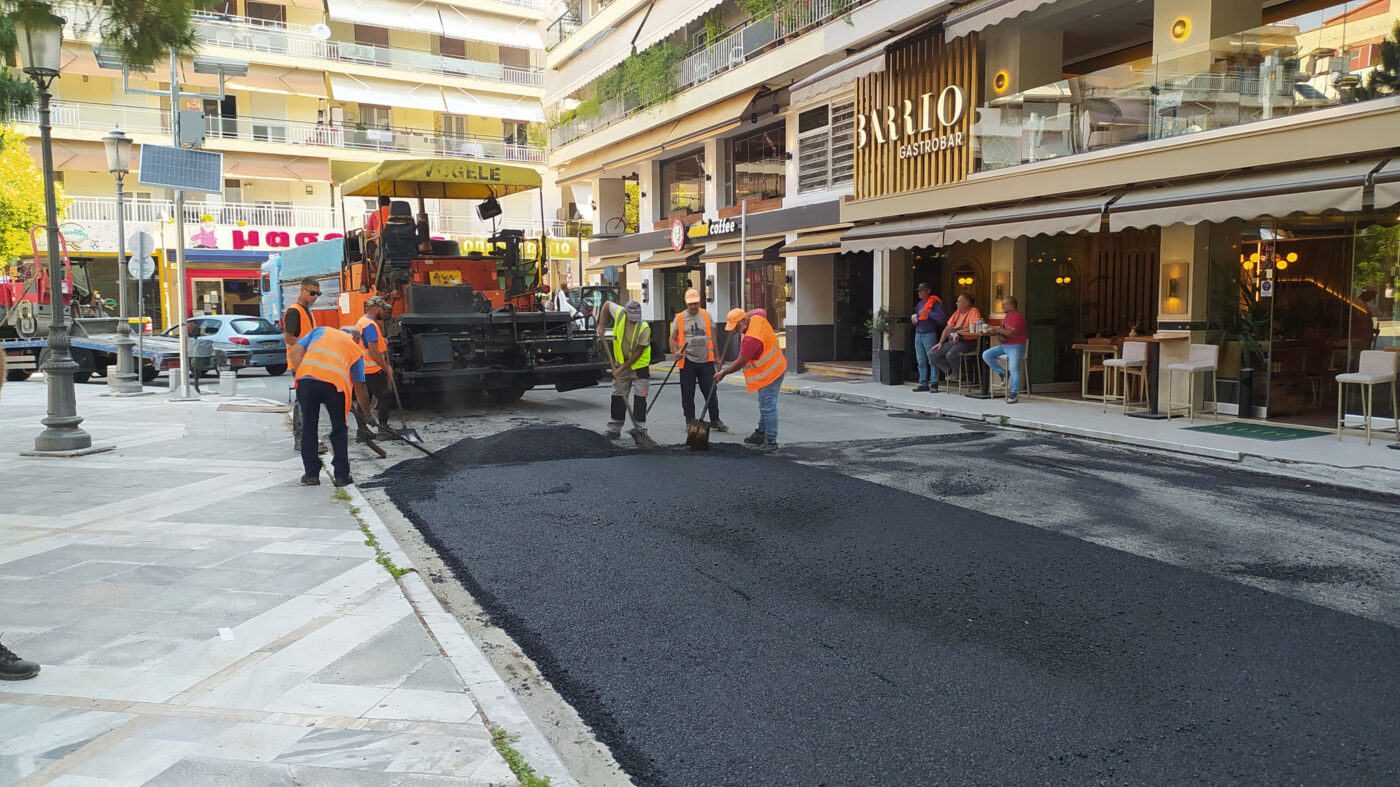 ΔΕΥΑΚ – Εκτεταμένο πρόγραμμα αποκατάστασης του οδοστρώματος και ασφαλτόστρωσης σε όλη την πόλη