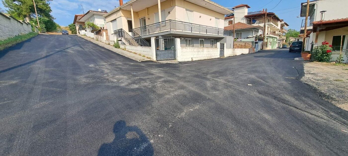 Ασφαλτοστρώσεις σε κρίσιμα σημεία του Αιγινίου
