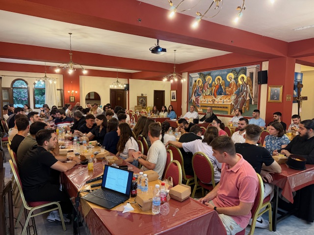 Τελετή λήξης των νεανικών-φοιτητικών συνάξεων της Ιεράς Μητροπόλεως Κίτρους, Κατερίνης και Πλαταμώνος