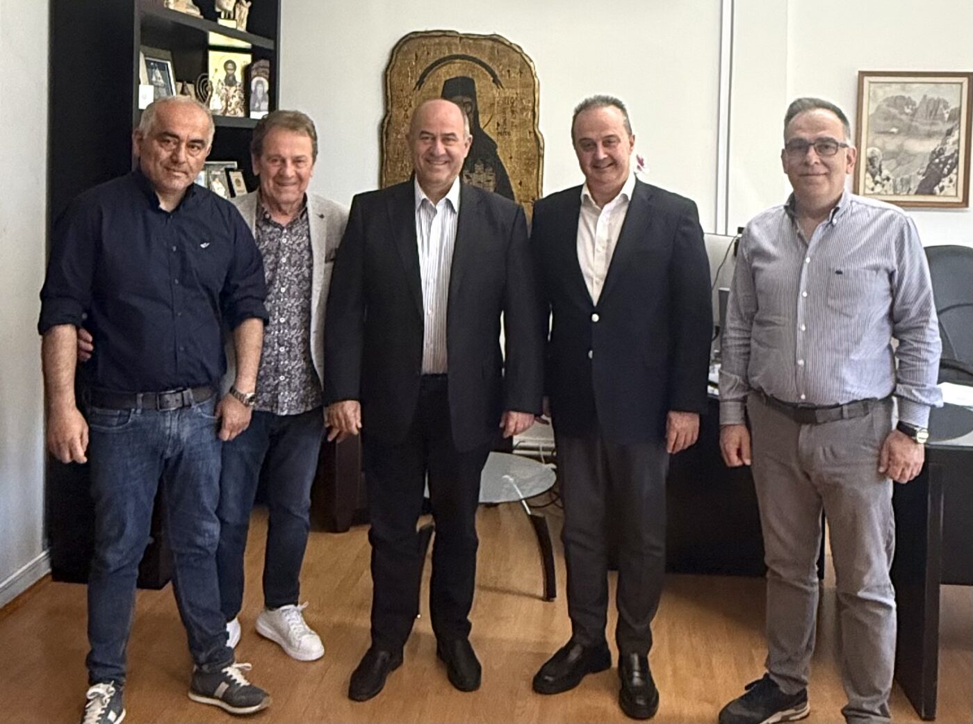 Συνάντηση της Ένωσης Ξενοδόχων Πιερίας με τον Δήμαρχο Δίου – Ολύμπου