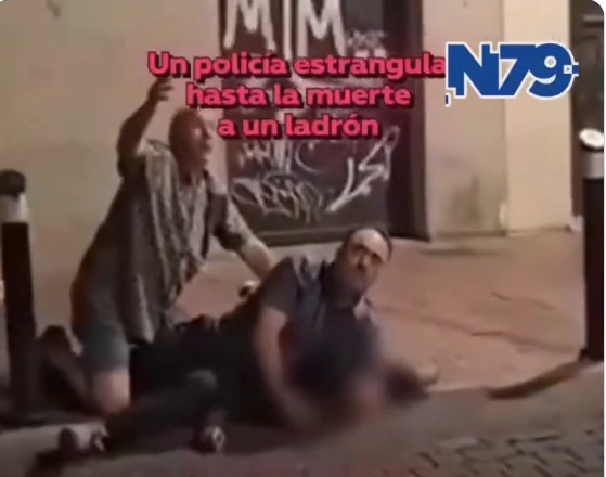 Μαδρίτη: Αστυνομικός στραγγάλισε φερόμενο κλέφτη