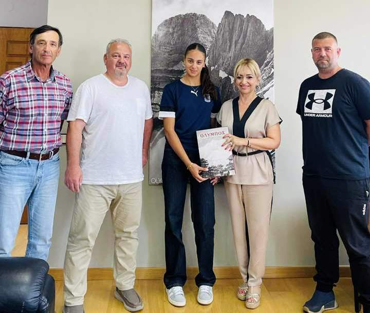 Στην Αντιπεριφερειάρχη η πρωταθλήτρια Ευρώπης Στ. Καρυώτη