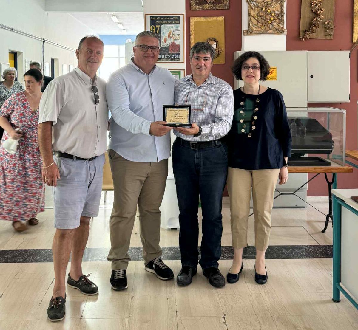 Μεγάλη τιμή για μένα από την σχολική κοινότητα του 2ου ΕΠΑΛ Κατερίνης
